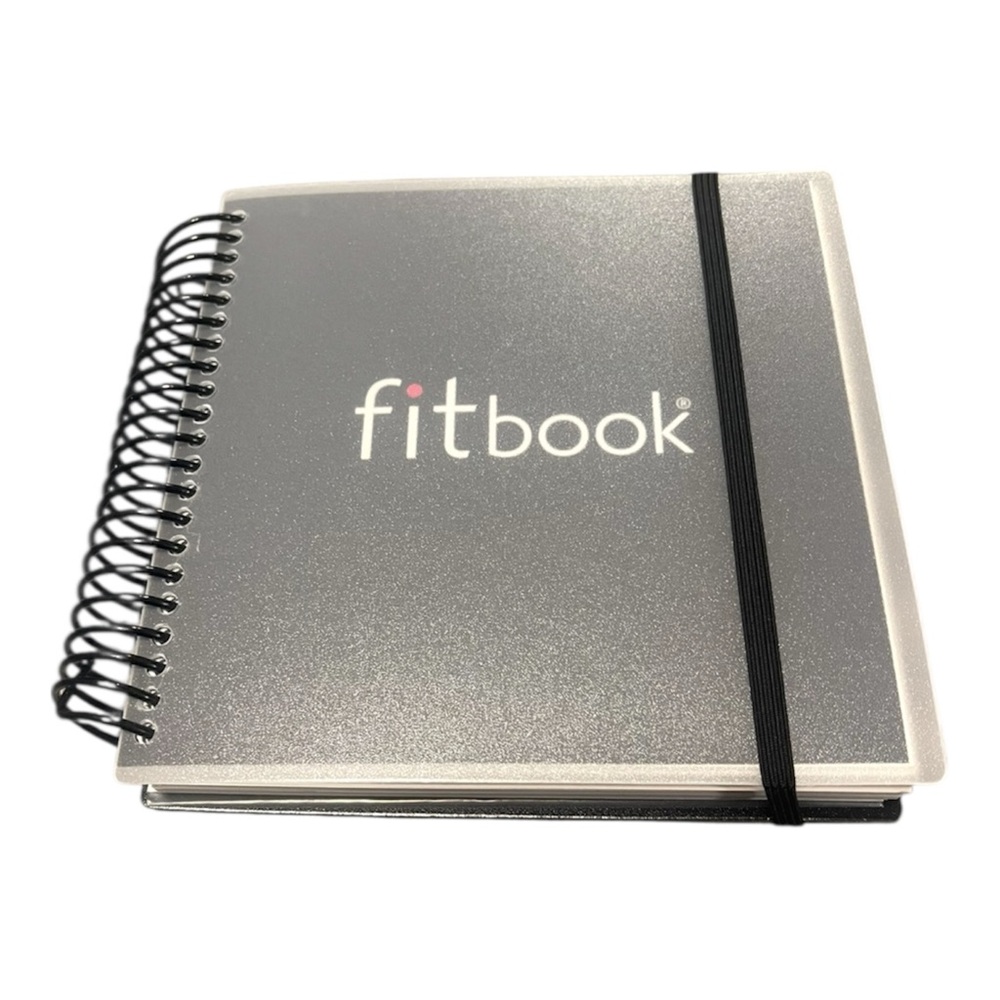 FITBOOK 12-WEEK FITNESS + NUTRITION JOURNAL BLACK BY FITLOSOPHY